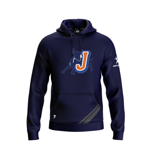 [FOLHSMNV-YXS-LOGO2] Decker Summit Hoodie (Youth XS, Navy, Logo 2)