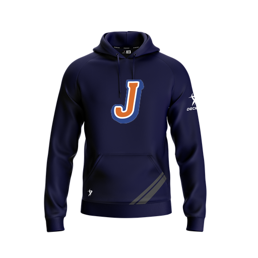 [FOLHSMNV-YXS-LOGO3] Decker Summit Hoodie (Youth XS, Navy, Logo 3)