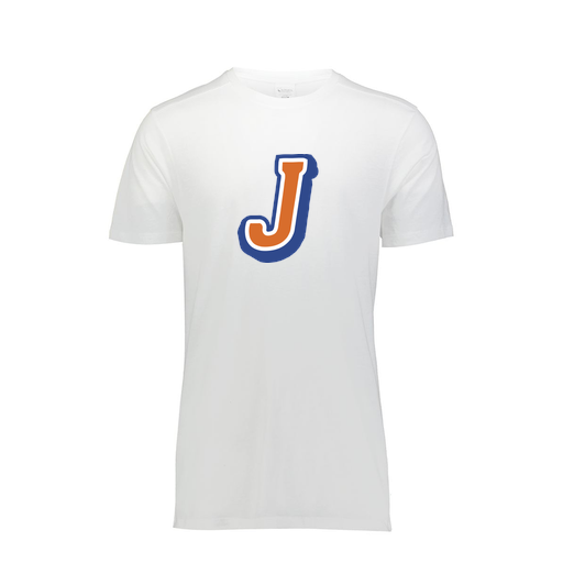 [FTSCUBWH-AS-LOGO3] Decker Men's Tri-Blend T-Shirt - Short Sleeve (Adult S, White, Logo 3)