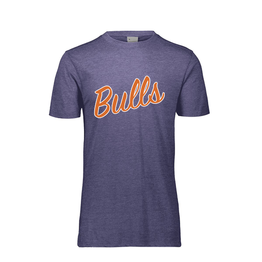 [FTSCUBRY-AS-LOGO1] Decker Men's Tri-Blend T-Shirt - Short Sleeve (Adult S, Royal, Logo 1)