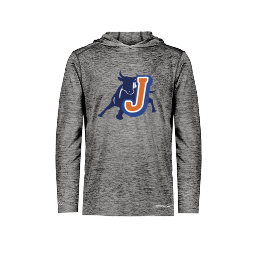 [FOLHCGBK-AS-LOGO2] Decker Men's Charge Hoodie (Adult S, Black, Logo 2)