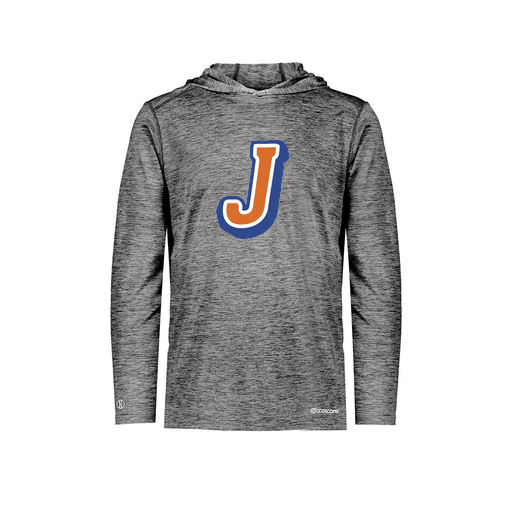 [FOLHCGBK-AS-LOGO3] Decker Men's Charge Hoodie (Adult S, Black, Logo 3)