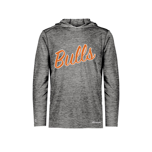 [FOLHCGBK-YS-LOGO1] Decker Youth Charge Hoodie (Youth S, Black, Logo 1)