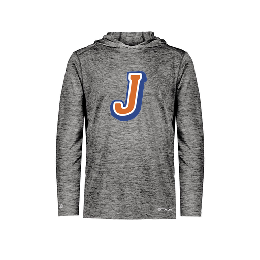 [FOLHCGBK-YS-LOGO3] Decker Youth Charge Hoodie (Youth S, Black, Logo 3)